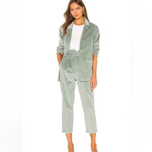 Song Of Style Patricia Pants And Linda Coat Blazer Set in Seafoam Green.Size S